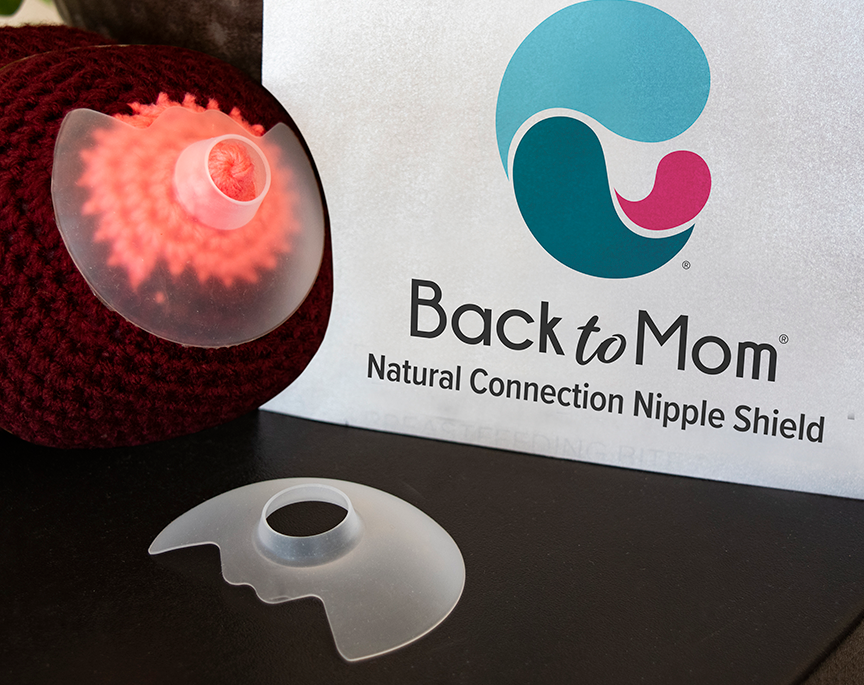 Stop nipple pain with this open ended nipple shield.  Heal sore nipples and protect  from baby biting breast and nipple.