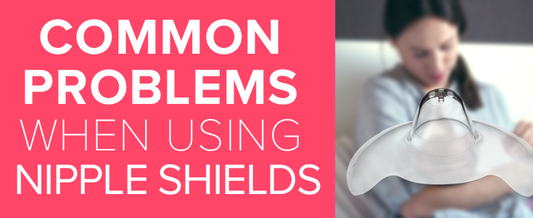 How to use a nipple shield and problems with nipple shields. How to wean off nipple shields. Best breastfeeding products