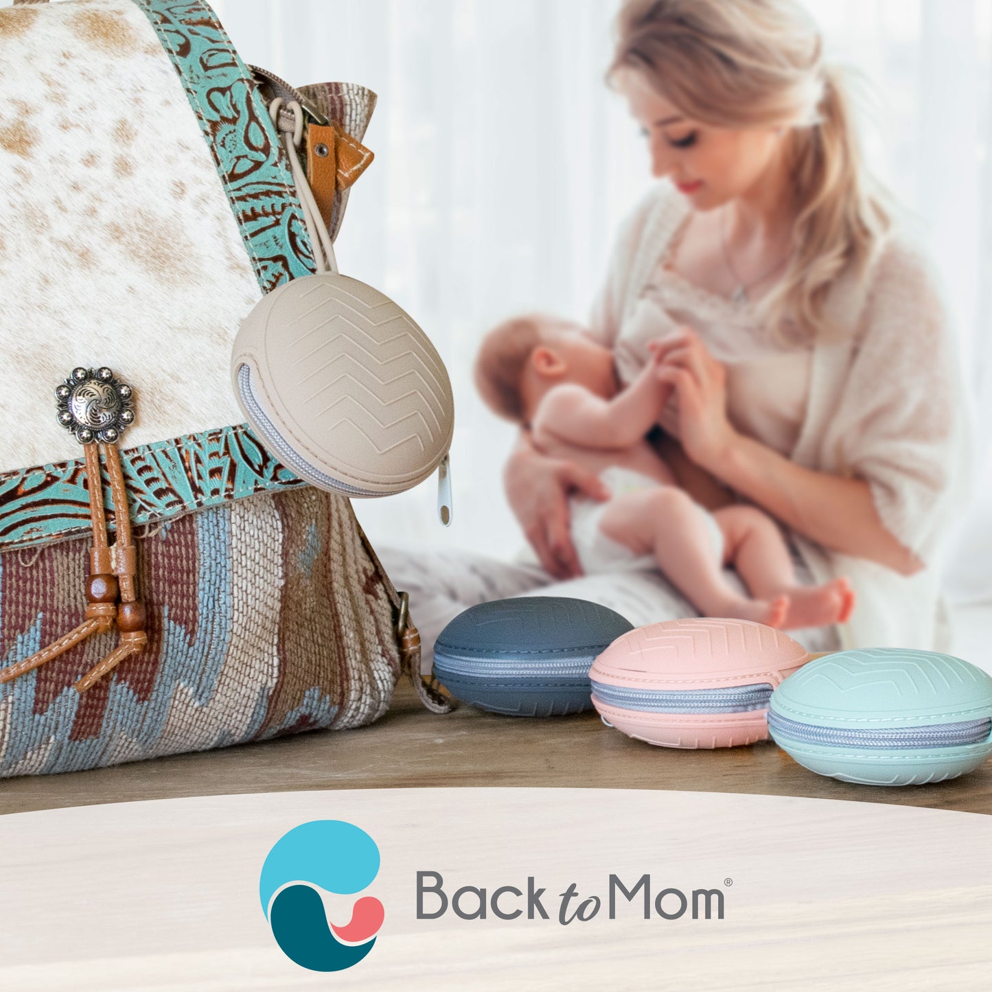 Best pacifier case and menstrual cup case on the market. Makes great gift. looks cute with any bag
